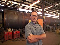 Steve Edmund, Managing Director of Haywards Engineering