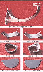 LYSAGHT® Half Round Gutter Accessories Far North Queensland