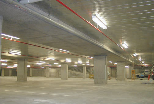 LYSAGHT BONDEK® - allow slab to cure, remove props