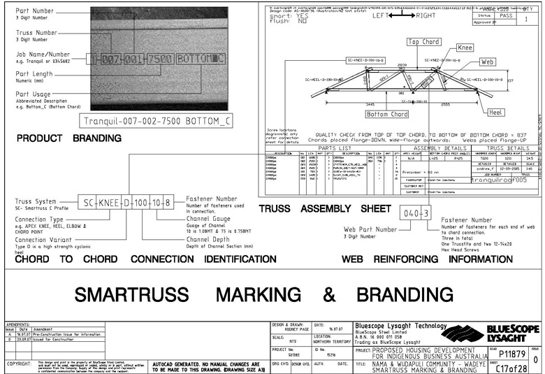 SMARTRUSS® assembly documentation