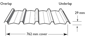 LYSAGHT TRIMWALL&reg; - Schematic - 1360illo