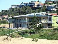 A new surf lifesaving club at Copacabana Beach on the NSW Central Coast features a roof made from PERMALITE&reg; cladding.