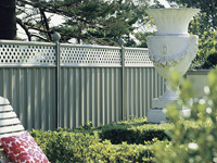 Fencing  made from COLORBOND&reg; steel