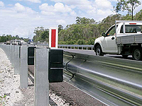 M180C XLERCOIL® steel was developed for Ingal Civil Products to provide increased strength, performance and safety for the FX-350F W-beam safety barrier system.
