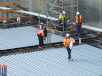 The Village, a A$160 million mixed residential and retail development at Balgowlah on Sydney&rsquo;s Northern Beaches uses formwork made from LYSAGHT BONDEK&reg;