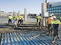 12,500 square metres of LYSAGHT BONDEK&reg; was used for six suspended slabs in the construction of Newcastle Community Health Centre