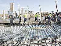 12,500 square metres of LYSAGHT BONDEK&reg; was used for six suspended slabs in the construction of Newcastle Community Health Centre