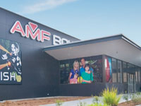 AMF Bowling & M9 Laser Skirmish, a complete design and construction package provided by BlueScope Buildings Australia.