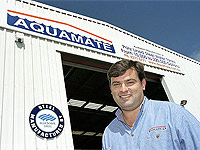 Tank manufacturer Danny Di Iorio of Aquamate