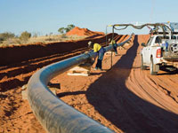 Epic Energy's Queensland 180 kilometre pipeline will transport natural gas to homes and businesses in South Australia and New South Wales. It incorporates 17,000 tonnes of API grade PIPESTEEL&trade;