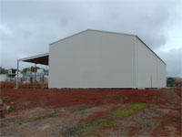 Amace Industries specialise in sheds made from COLORBOND&reg; steel and ZINCALUME&reg; steel for the winery industry in McLaren Vale, South Australia.