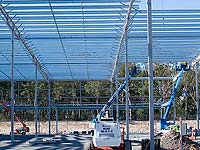 LYSAGHT® SupaPurlins were used in the new Metcash MegaCentre distribution facility at Crestmead, Brisbane