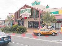 The original Morayfield Shopping Centre - the Shopping Centre’s extensions included the addition of extra parking levels on concrete slabs built using LYSAGHT W-DEK&reg; deep profile steel formwork on a structural steel frame.