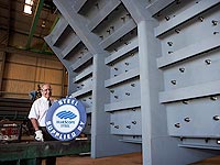 Pacific Industrial Company uses XLERPLATE® steel for heavy industrial projects. Pictured is PIC's Business Development Manager George C Petley