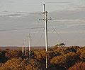Trial installation of SURELINE® steel poles in Western Australia's Northern Goldfields region.