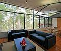 Queensland architect Eddie Codd indulged his fascination for steel cladding in the design of this home for his daughter and son-in-law. The house features extensive use of LYSAGHT CUSTOM ORB&reg; cladding for walls, roofs and ceilings.
