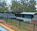 This house, designed by Queensland architect Eddie Codd, features extensive use of LYSAGHT CUSTOM ORB® cladding for walls, roofs and ceilings
