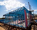 Termite resistant house frames made from TRUECORE&reg; steel and roofing made from COLORBOND&reg; steel are being used by Hamra Homes in a 16 townhouse development in Salisbury’s Hollywood Close, South Australia.