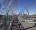 Falcon Street Pedestrian and Cyclist Bridge, uses XLERPLATE® steel in its superstructure.
