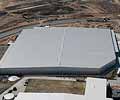 The LYSAGHT&reg; mobile roll forming mill produced 30,000 square metres of KLIP-LOK 700 HI-STRENGTH&reg; concealed fix cladding on this site where conditions were among the most challenging it has overcome.