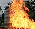 Tanks made from AQUAPLATE&reg; steel were most suitable for supplying water during and immediately after a bushfire.