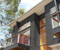 Architect, Greg Jones' home is clad in LYSAGHT CUSTOM ORB&reg; in ZINCALUME&reg; steel and COLORBOND&reg; steel
