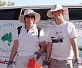 BlueScope Steel employee, Diane Greville with Clean Up Australia Campaign Manager, Sally Whitelaw  removing rubbish from the Kimberley