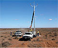 Completion of a 92 kilometre line to deliver 33kV power to Uranium One&rsquo;s Honeymoon Mine site Using SURELINE&reg; poles supplied by BlueScope Steel