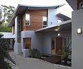 Award winning Rischbieth Houses in the ACT, designed by TT Architecture using roof and wall cladding made from COLORBOND&reg; steel and
ZINCALUME&reg; steel.