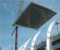 Skilled Stadium grandstand site in Geelong, Vic.