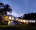 This house at Gidgegannup, Western Australia uses LYSAGHT CUSTOM ORB&reg; made from ZINCALUME&reg; steel for the cladding, roofing, and soffits to create a sophisticated version of the farming aesthetic of sheds and other buildings. Photograph: Patrick Bingham-Hall