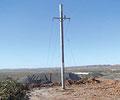 The challenge of building an 11kV power line through rugged, hilly terrain with limited access has been overcome on a Mount Isa mine site through the use of SURELINE® steel sub transmission power poles.