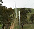 The 14 metre SURELINE® poles were installed over a hilly 1.6 kilometre track in ground conditions which included rock and shale.