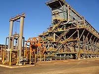 Construction of the iron ore screening plant at Dampier involved over 4,000 tonnes of 250 Grade XLERPLATE® steel and rolled steel sections