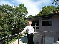 Home designer Peter Downes has made roofs clad with LYSAGHT CUSTOM BLUE ORB® a feature of his work.