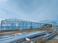 Framing made from TRUECORE? steel
