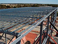 The A$100 million Hirotec plant in Elizabeth, South Australia, contains 150 tonnes of LYSAGHT&reg; Zed and Cee purlins and girts.