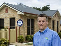 Valley Homes' Manager Aaron Mosely, a large number of the homes his company builds in the Hunter region of NSW have roofs made from COLORBOND&reg; steel. Valley Homes are a member of the STEEL BY&trade; Brand Partnership Program