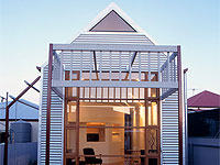 Foundry Street Cottage, Goodwood, Adelaide. The house frame and cladding is made from ZINCALUME® steel.