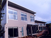 House Facade Made from COLORBOND® Metallic steel in Canberra, Australian Capital Territory.