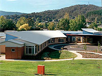 LYSAGHT LONGLINE 305® roofing on Myrtleford & District War Memorial Hospital, Victoria