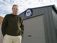 Dial-a-Shed’s owner Alan Knewstubb. The company creates sheds made from COLORBOND® steel and ZINCALUME® steel.