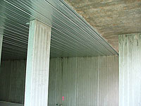 Composite slabs were created with LYSAGHT BONDEK&reg; structural steel formwork at this new apartment block at Rockdale, New South Wales.