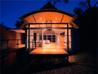 Rod Seymour's House for Five at Dudley, Newcastle was built using roofing and walling made from a combination of COLORBOND® and ZINCALUME® steel