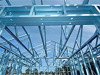 Steel frame made from TRUECORE® steel