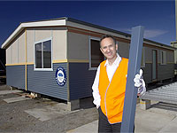 Stylewise Homes' General Manager Steve Crates uses COLORBOND® steel extensively for his company’s relocatable homes.