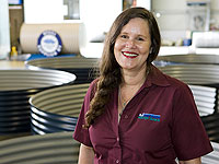 A quarter of our workforce is women, says Sue Evans, General Manager of Superior Water Tanks, a member of the STEEL BY™ Brand Partnership Program.