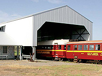 Croydon Railway Station in Queensland's far north Gulf Country is rare among public buildings - using LYSAGHT CUSTOM ORB®