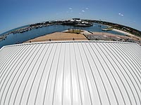 LYSAGHT KLIP-LOK® 406 in COLORBOND® Ultra steel was used to create the roof.