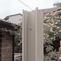 Use stringline to set posts heights